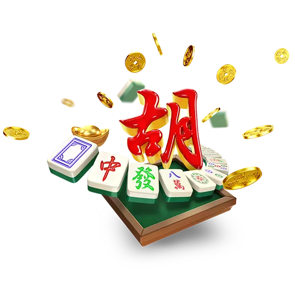 麻将电子游戏数字主题艺术
